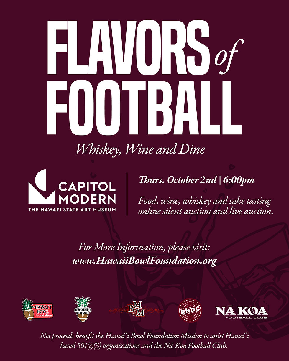 Flavors of Football - Whiskey, Wine & Dine