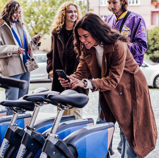 Sdílená kola se chystají na zimní spánek 