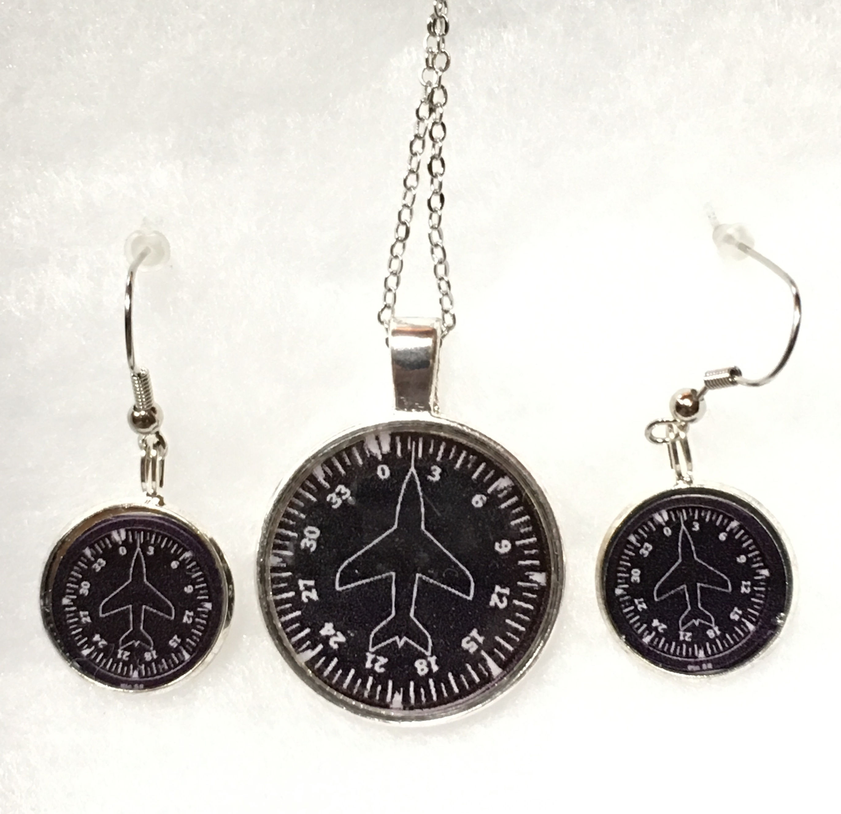 SA-170010 Silver HI Indicator Pendant set