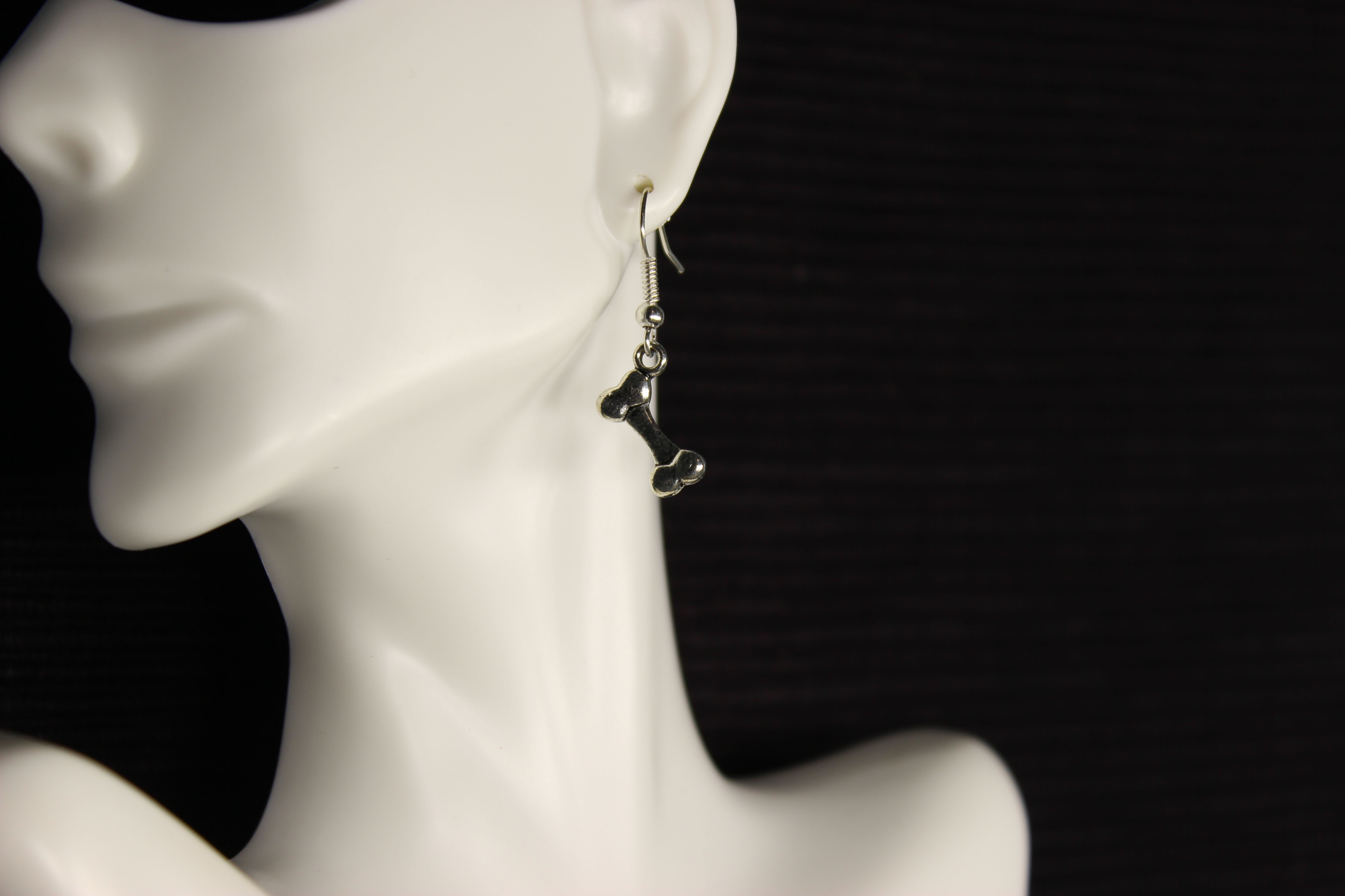 E-160038 Silver Dog Bone