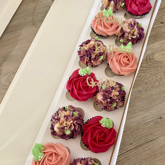 Dozen Florals Purples