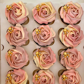 Dozen Elegant Cupcakes