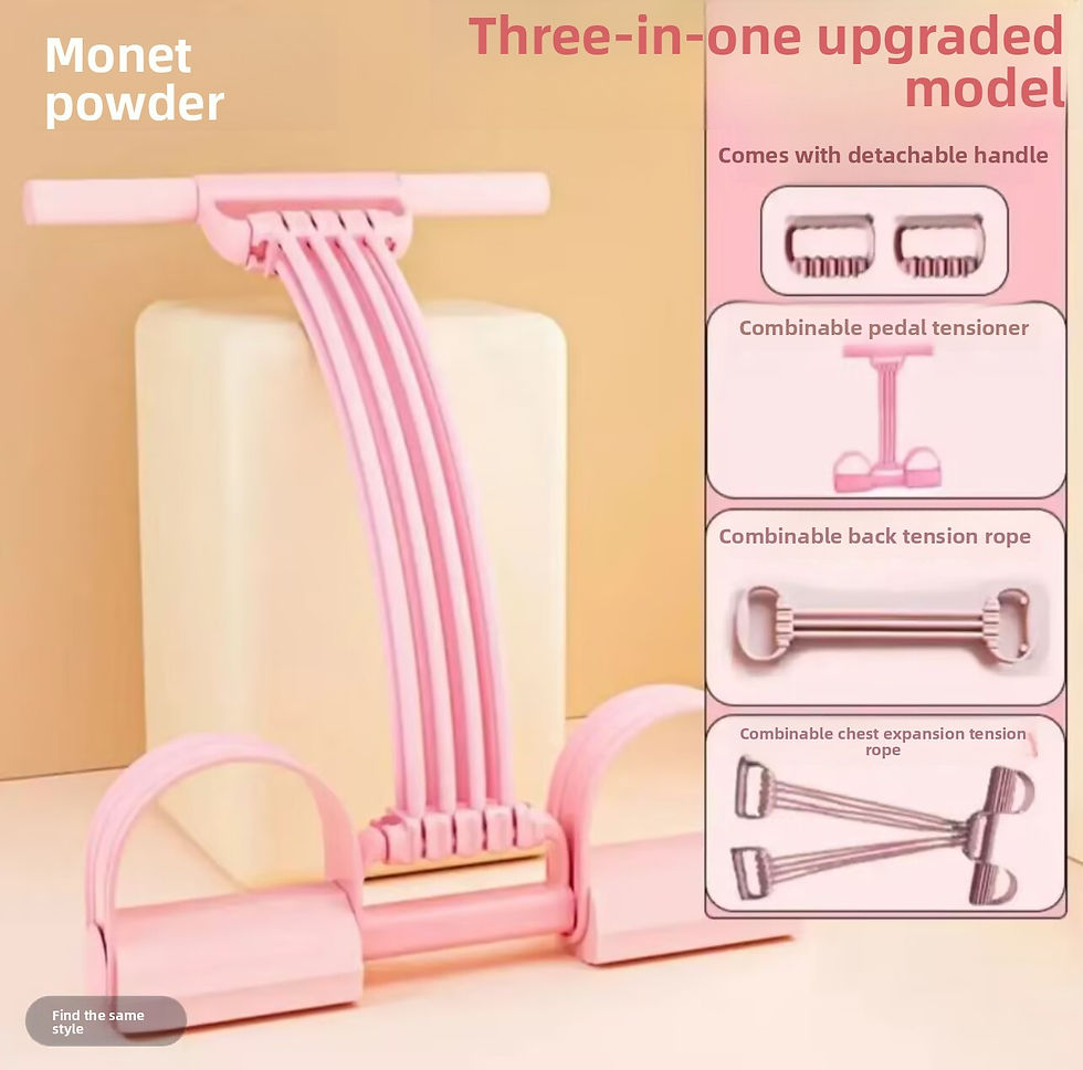 Thumbnail: Adjustable Elastic Rope Fitness Tensioner