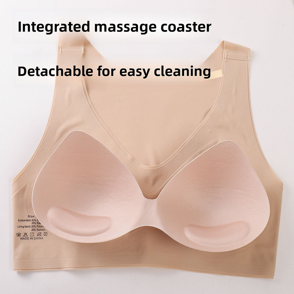 Thumbnail: Fixed Cup Sports Bra with Antibacterial Fabric