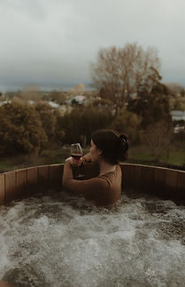 The Eco Cabin Hot Tub