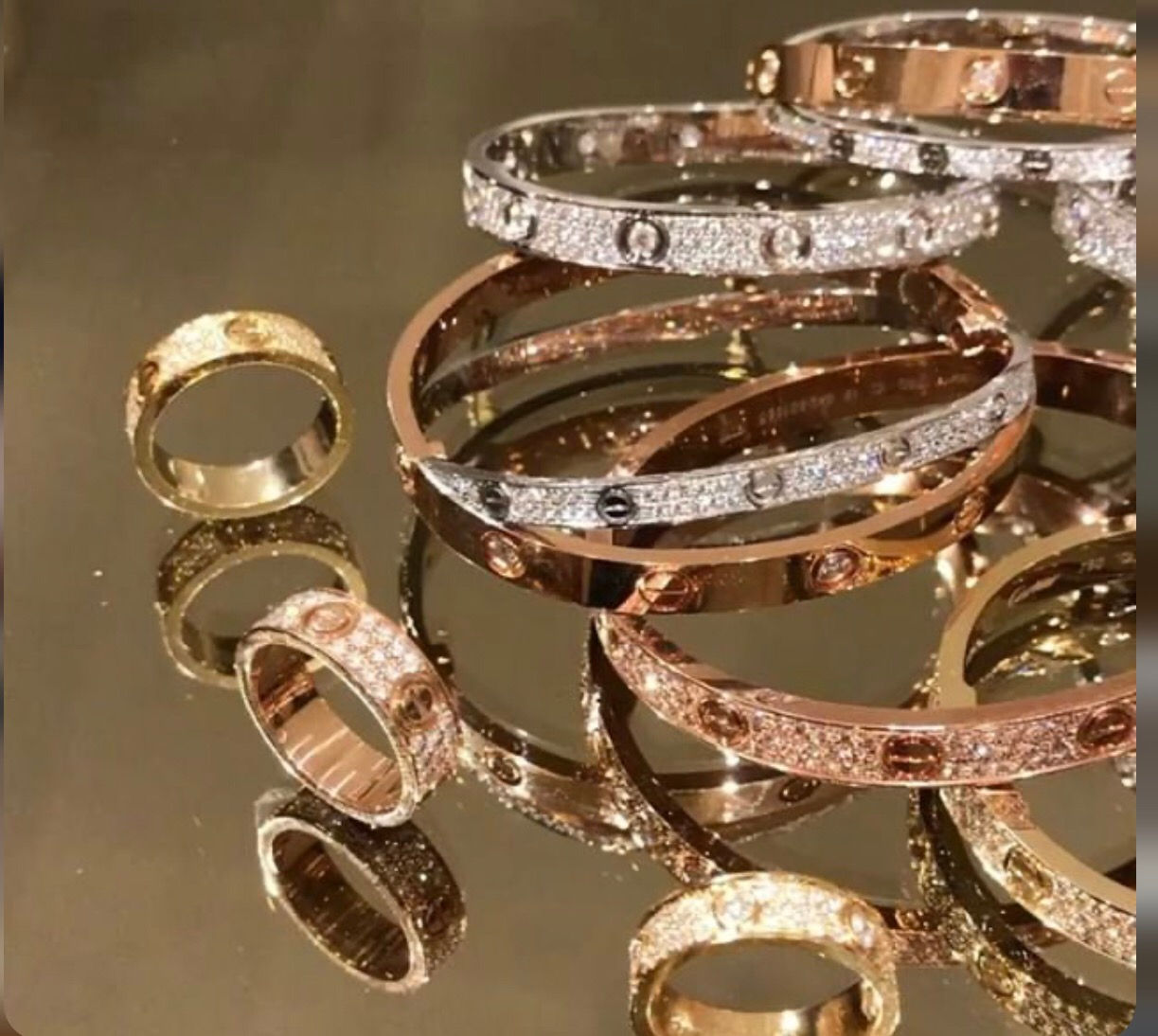 Cartier diamond bracelet 