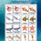 Miniature : Ocean Montessori 3 Part Cards