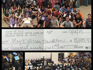 Prairie Grove High School Class of 2019 - Making A Difference for Others