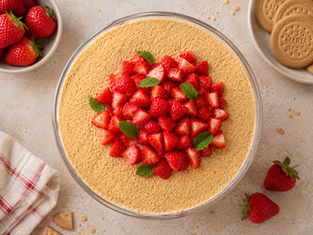 Serradura de Morango (Strawberry Sawdust)