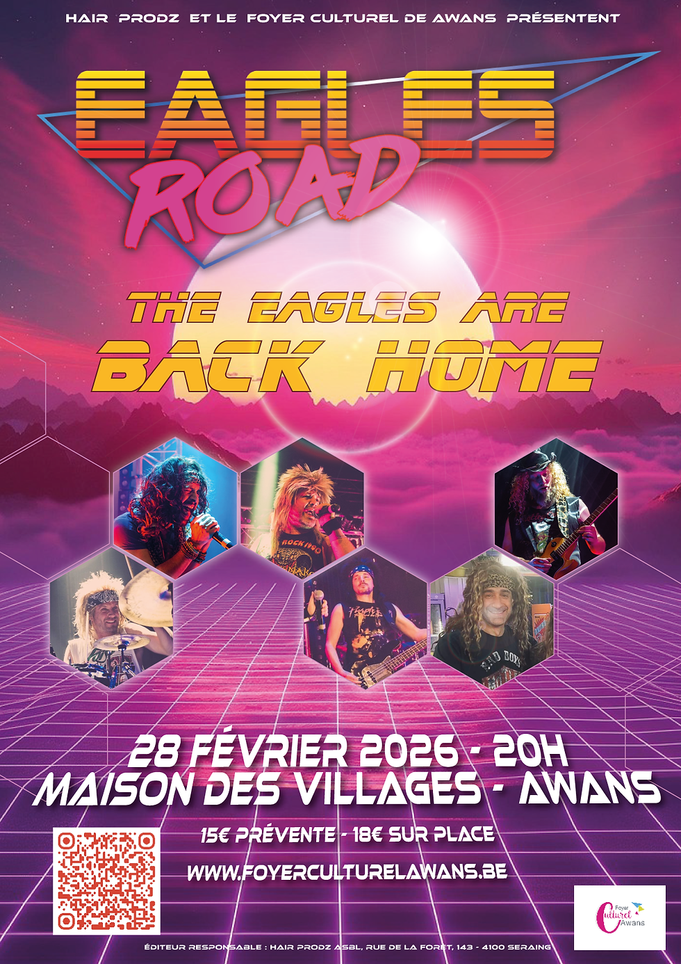 Eagles Road - concert rock