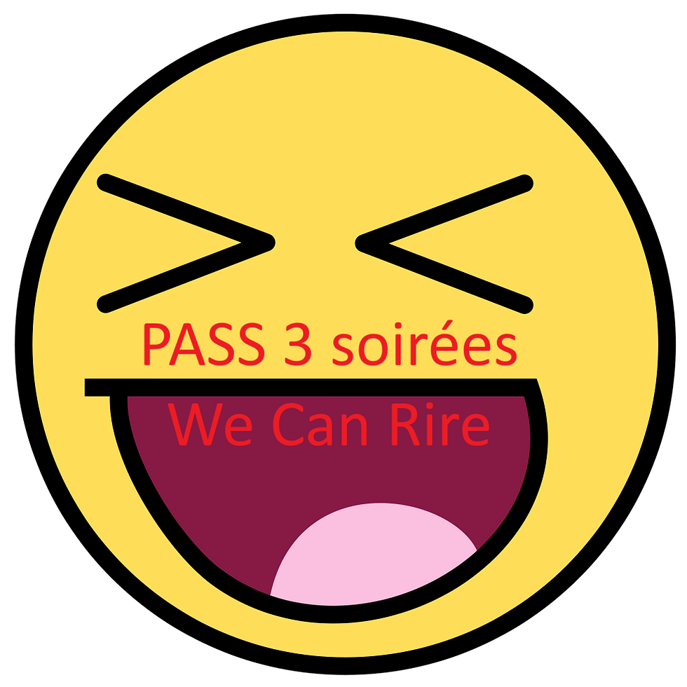Pass 3 soirées pour le We Can Rire