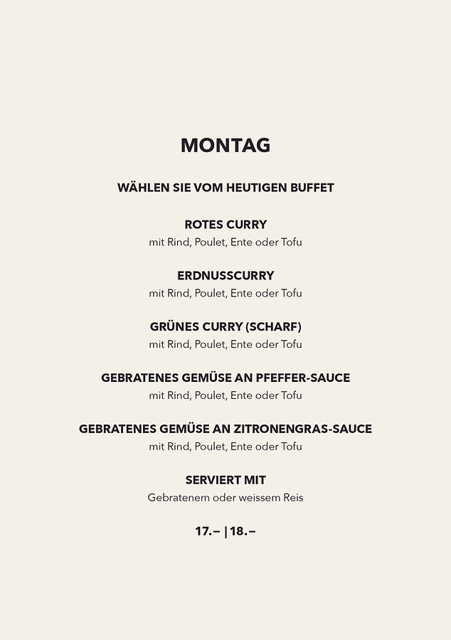 Nón Lá Vietnamesisches Restaurant in Basel: Geniessen Sie das Mittagsbuffet am Montag mit Selbstbedienung und Sitzplätzen im Freien.