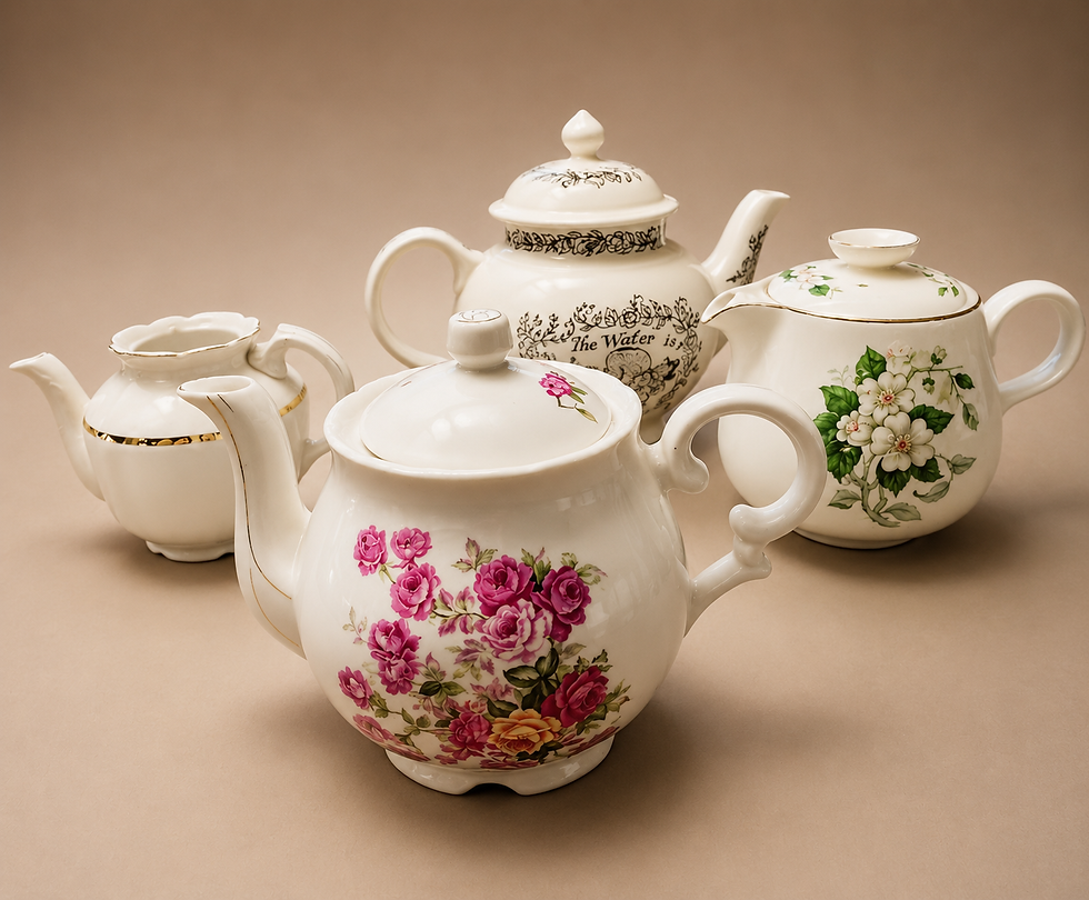 Thumbnail: Vintage teapots