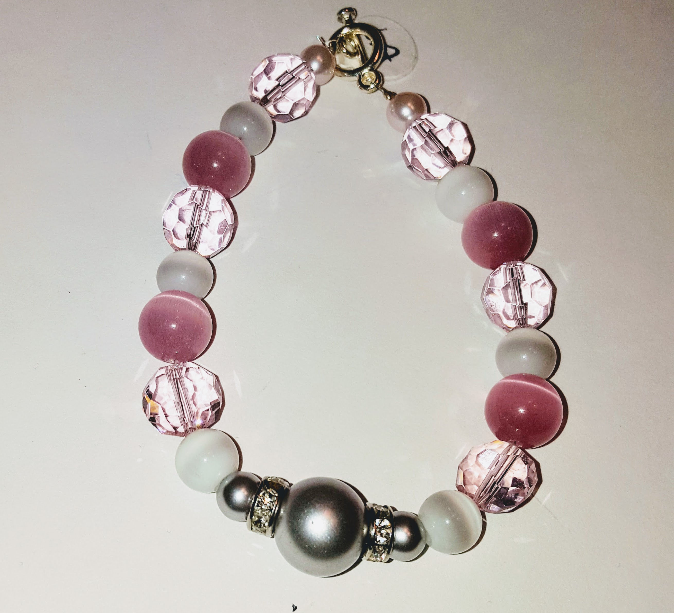 Snowed Pink bracelet