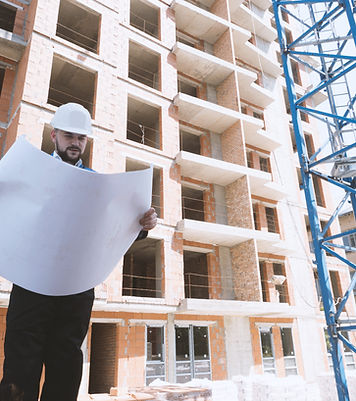 Architect at Construction Site