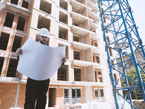 Architect at Construction Site