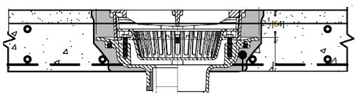 coupe dalle béton drain