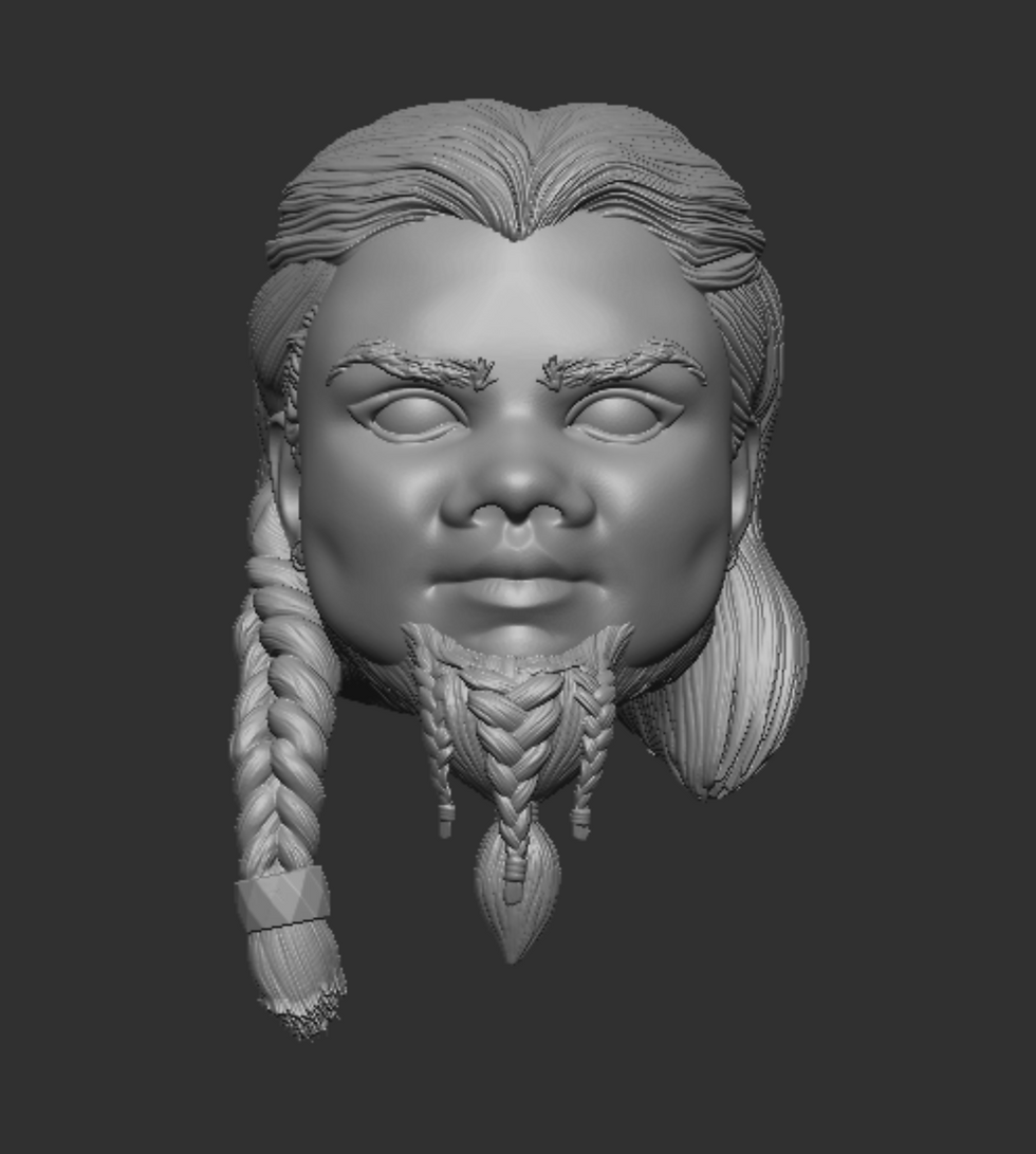 Thumbnail: Female Dwarf, Princess Gracekell