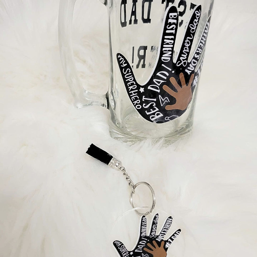 Thumbnail:  Personalized Beer Mugs and Matching Keychains 