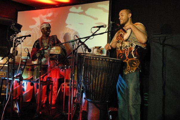 with Chief Udoh Essiet, London 2010