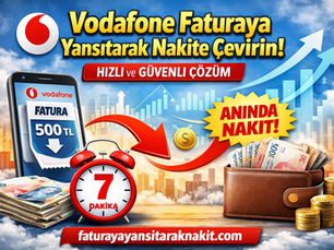 Vodafone Faturaya Yansıtarak Nakit