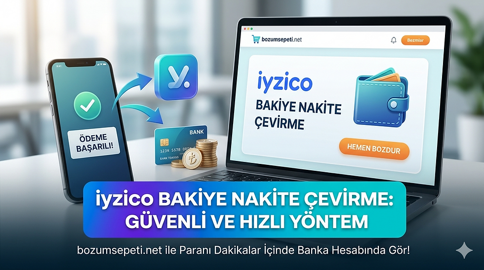iyzico Bakiye Nakite Çevirme