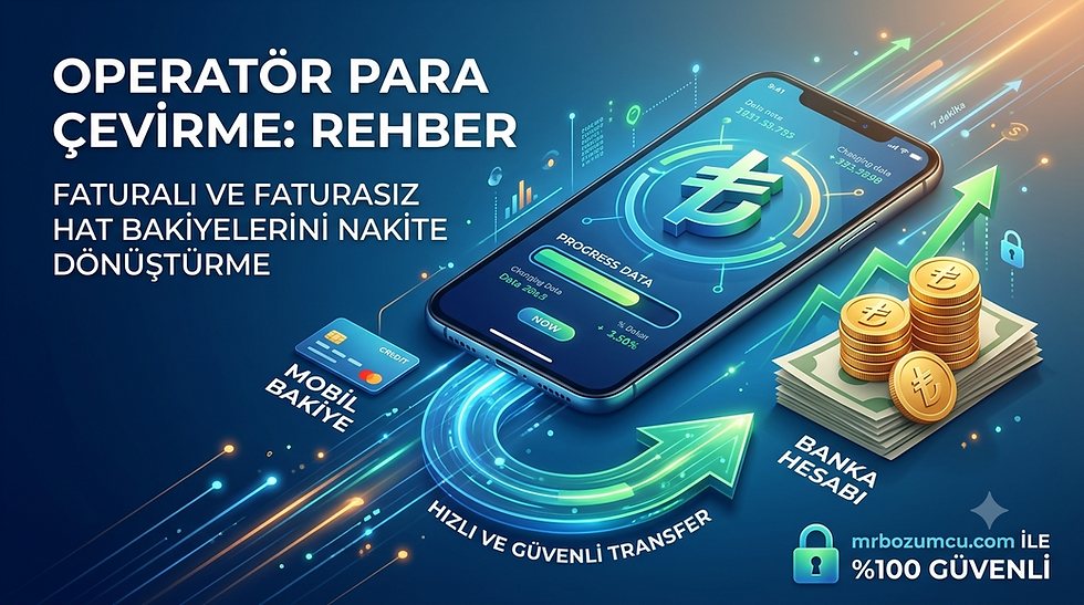 Operatör Para Çevirme 