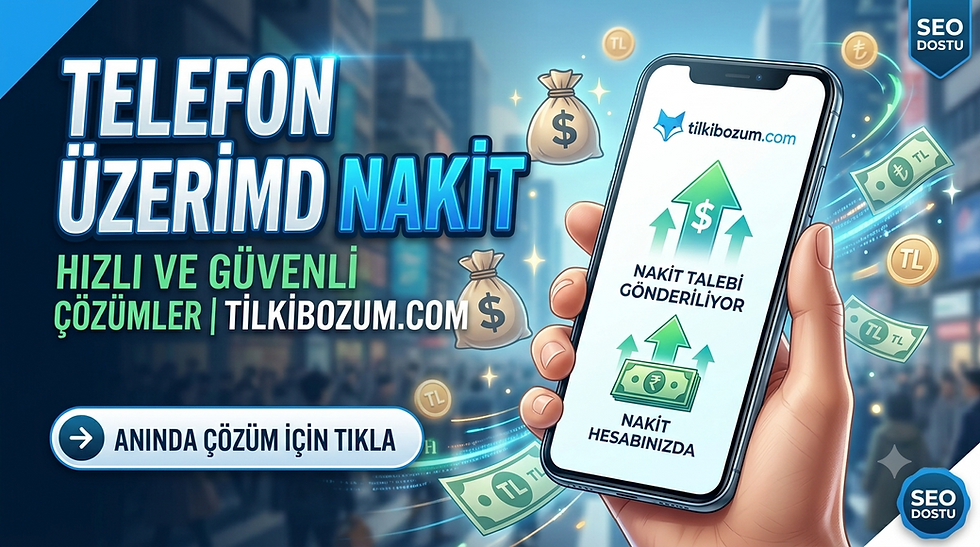 Telefon Üzerinden Nakite Çevirme