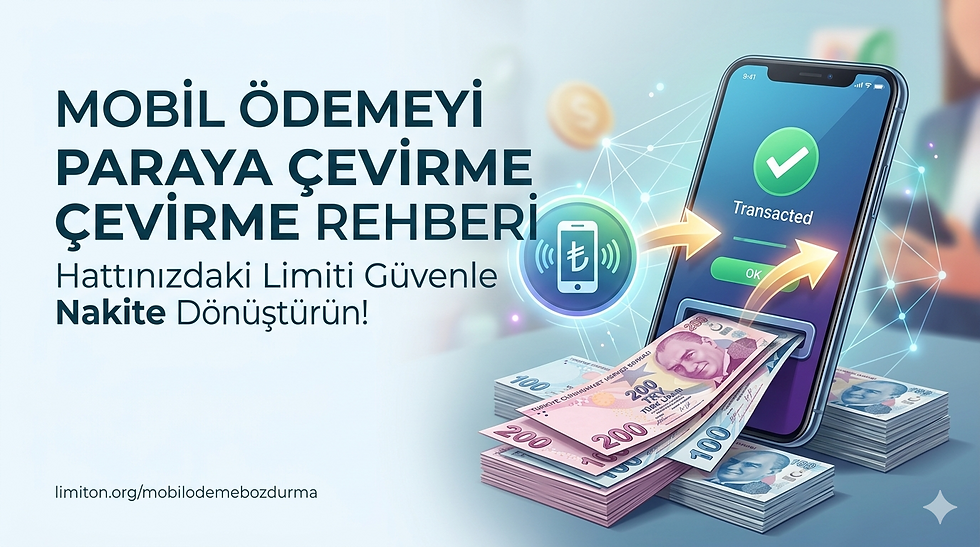 Mobil Ödemeyi Paraya Çevirme