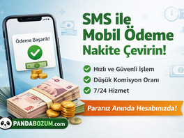 SMS ile Mobil Ödeme Nakite Dönüştürme