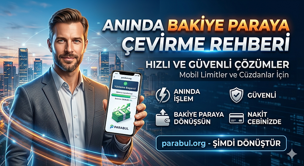 Anında Bakiye Paraya Çevirme