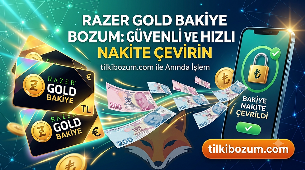Razer Gold Bakiye Bozum