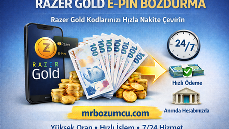 Razer Gold E-Pin Bozdurma ile Kodlarınızı Nakite Çevirin