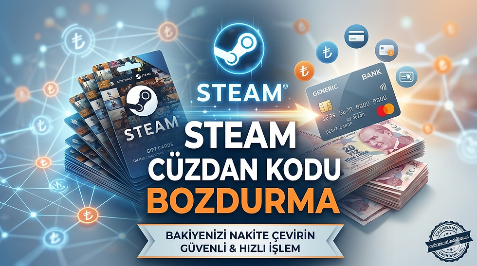 Steam Cüzdan Kodu Bozdurma