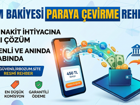 GSM Bakiyesi Paraya Çevirme