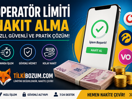 Operatör Limiti Nakit Alma