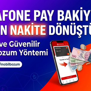 Vodafone Pay Paraya Çevirme