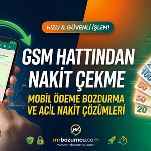 Gsm Hattından Nakit Çekme 