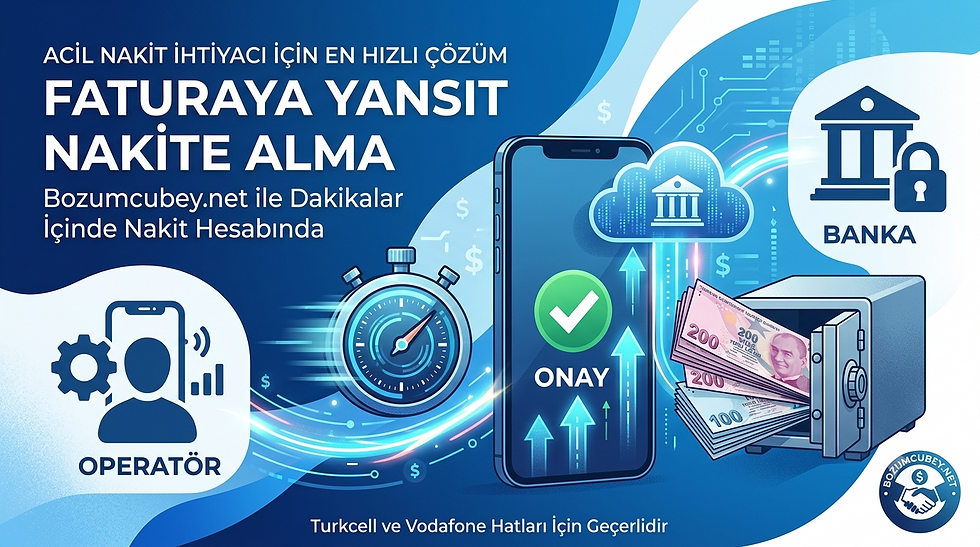 Faturaya Yansıt Nakite Alma
