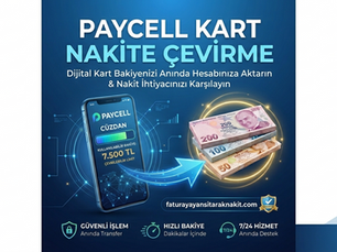 Paycell Kart Nakite Çevirme