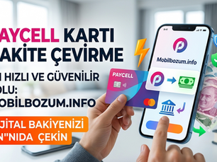 Paycell Kartı Nakite Çevirme