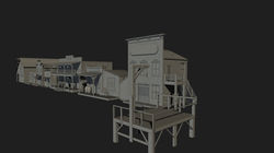 Western Town Full Shot