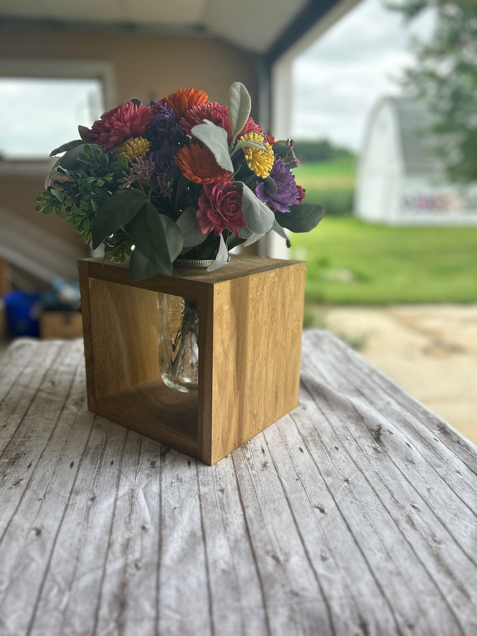 Thumbnail: Flower Boxes - Stained Honey