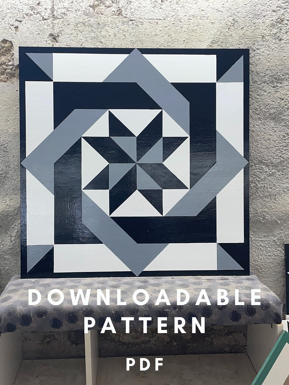 Barn Quilt Pattern