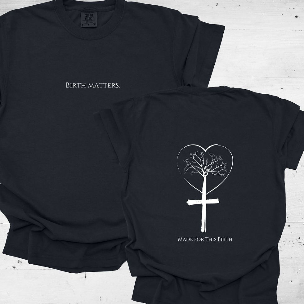 Thumbnail: Birth Matters Vintage Cotton T-Shirt