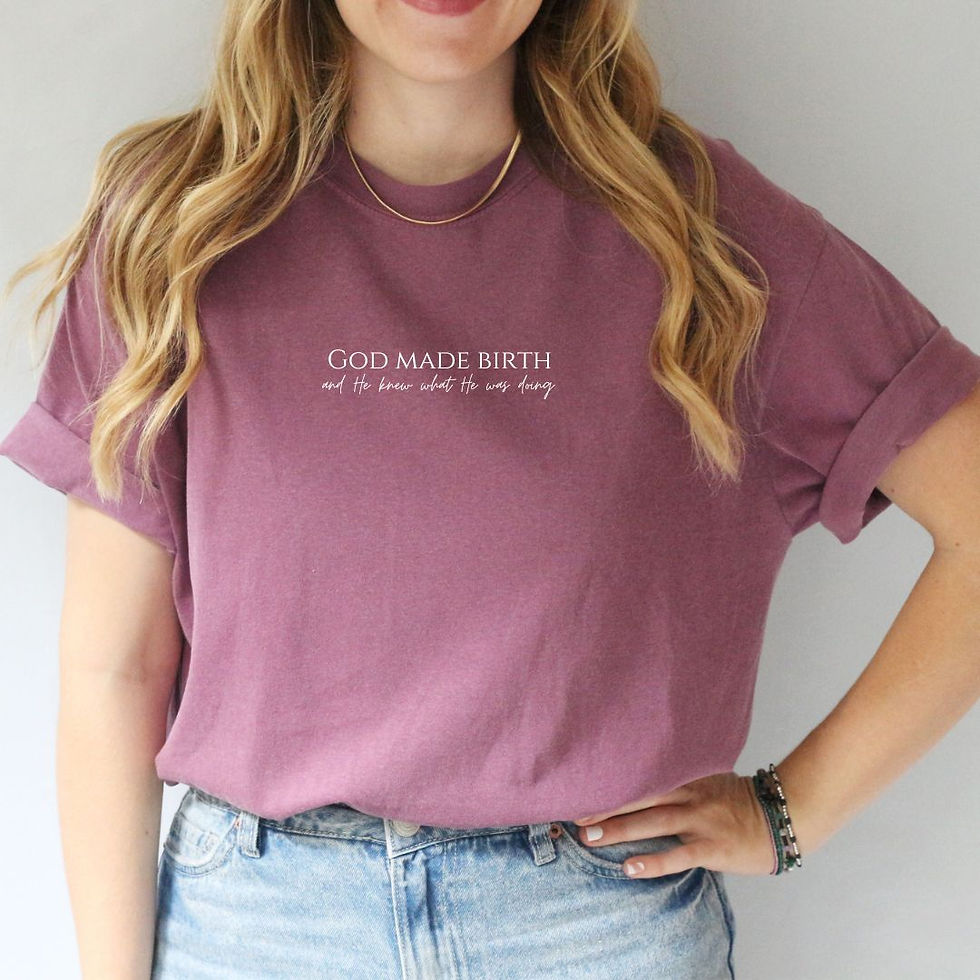 Thumbnail: Sacred Birth Vintage Cotton T-Shirt