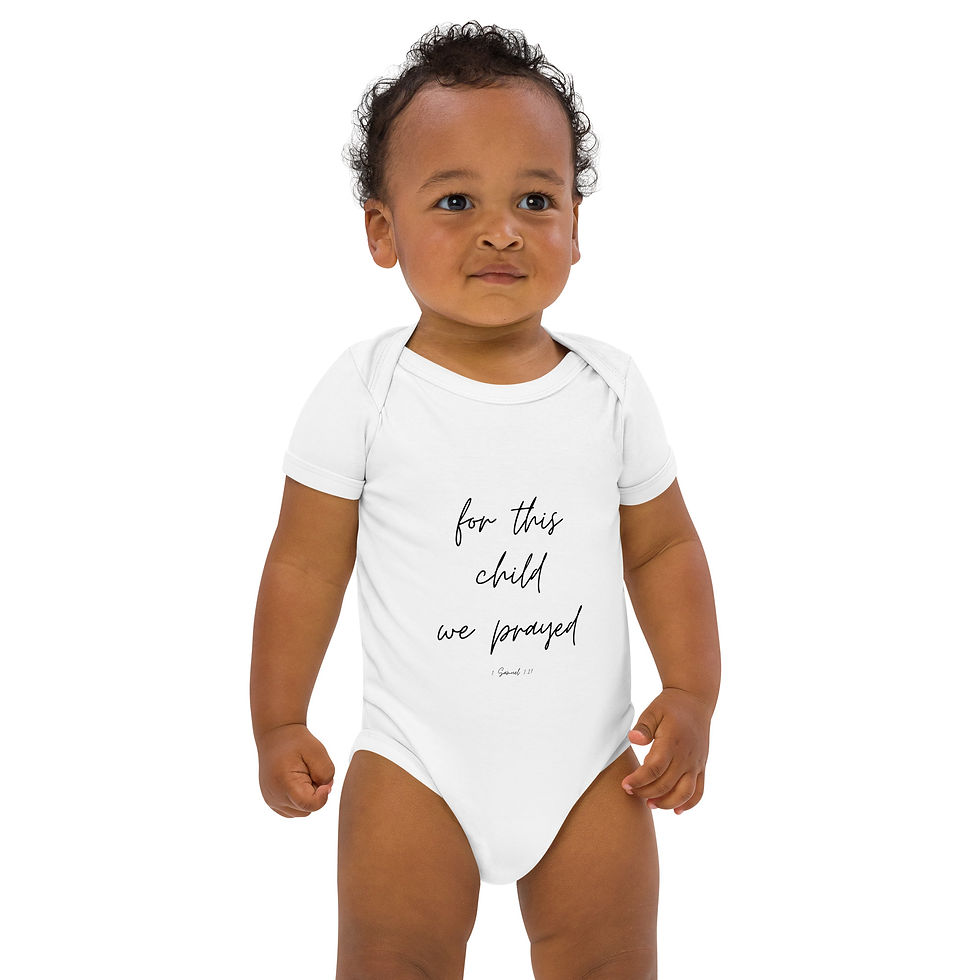 Thumbnail: For This Child Organic Cotton Onesie