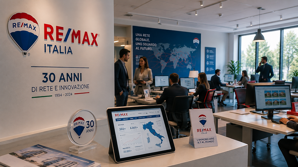 Remax Italia, trent’anni di rete e nuova spinta tecnologica