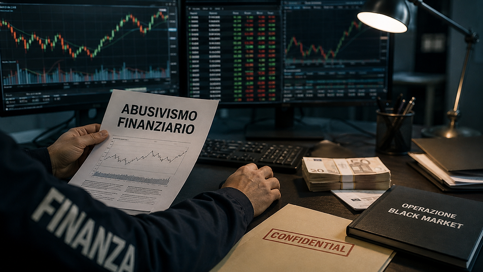 Abusivismo finanziario: Consob oscura 6 siti internet