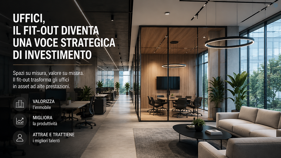 Uffici, il fit-out diventa una voce strategica di investimento